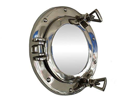 Deluxe Class Chrome Porthole Mirror 8