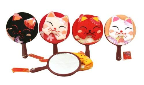 Assortment Of 6 Lucky Cats (Maneki Neko) Mirrors