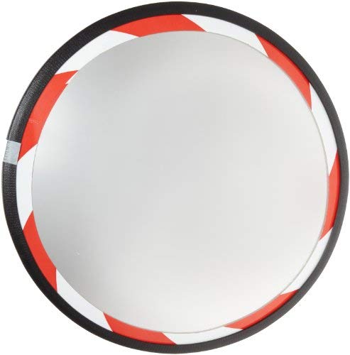 See All PLXO18RT Convex Mirror, Acrylic Plastic Face, High Visibility Edge, Outdoor Use, 18