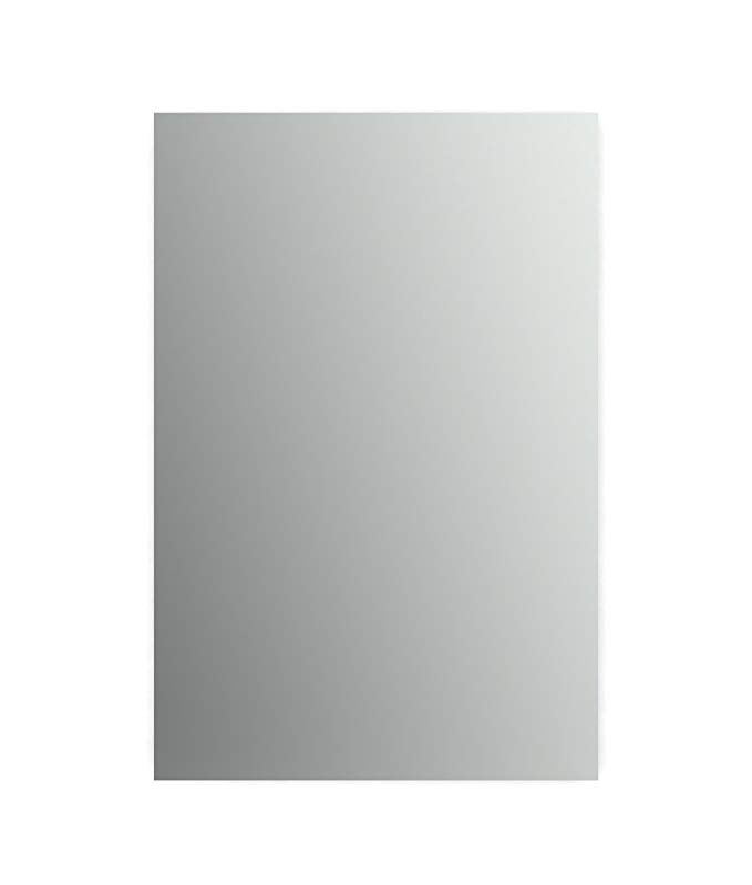 Delta Wall Mount 27 in. x 41 in. Large (L1) Rectangular Frameless Standard Glass Bathroom Mirror with Easy-Cleat Flush Mounting Hardware