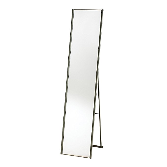 Adesso WK2444-22 Alice Floor Mirror – Powder Coated Champagne Full Length Mirror with Steel Finishing. Home Decor Accessories