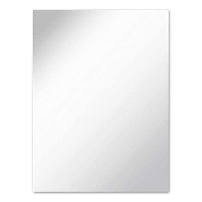 The Better Bevel Frameless Rectangle Wall Mirror with Polished Edge | 20-inch x 30-inch | Bathroom, Vanity, Bedroom Rectangular Mirror