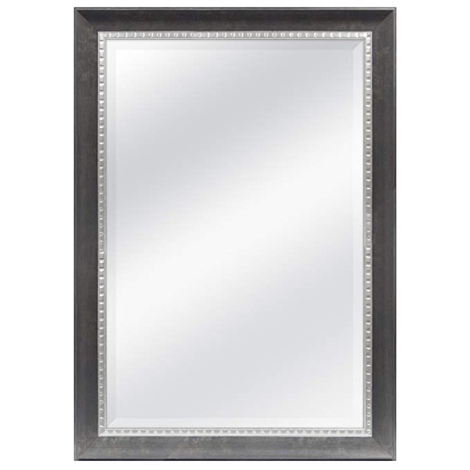 MCS 24x36 Inch Sloped Mirror, 29.5x41.5 Inch Overall Size, Bronze (20561)