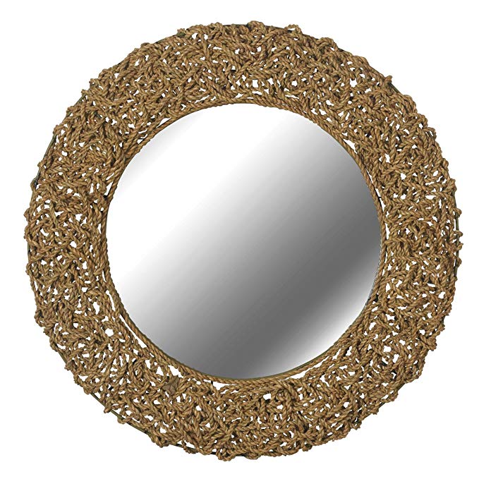 Kenroy Home Seagrass Accent Wall Mirror
