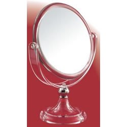 Brandon Femme 10X & Normal Vanity Mirror, Clear, 6 1/2