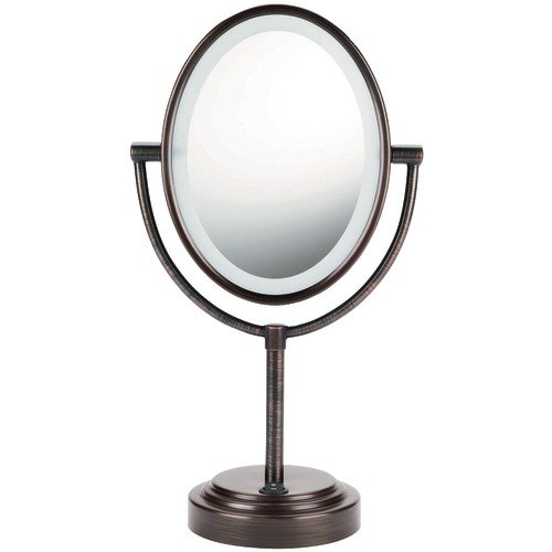 Conair Lighted 2-Sided Mirror (Oiled Bronze)