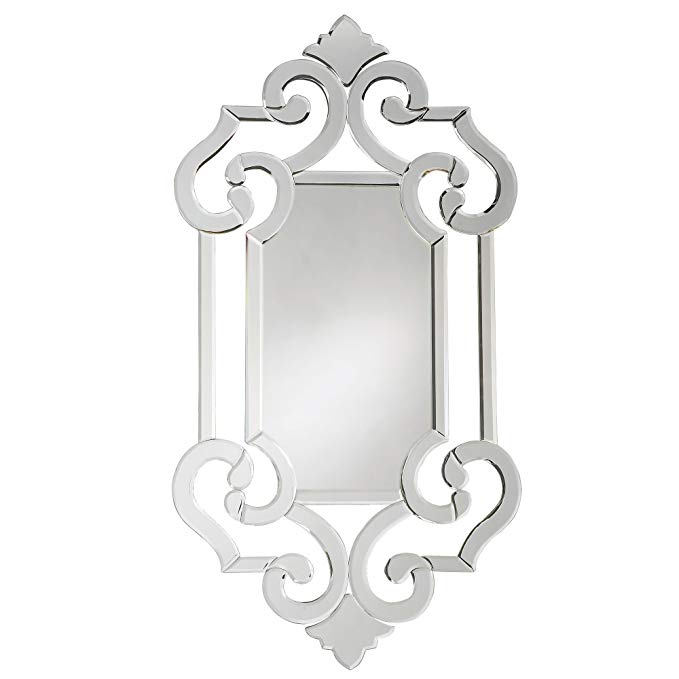 Howard Elliott Clarice Venetian Mirror, Accent Hanging Wall Mirror